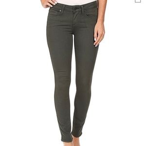 PAIGE Verdugo Ankle Skinny - Army Green